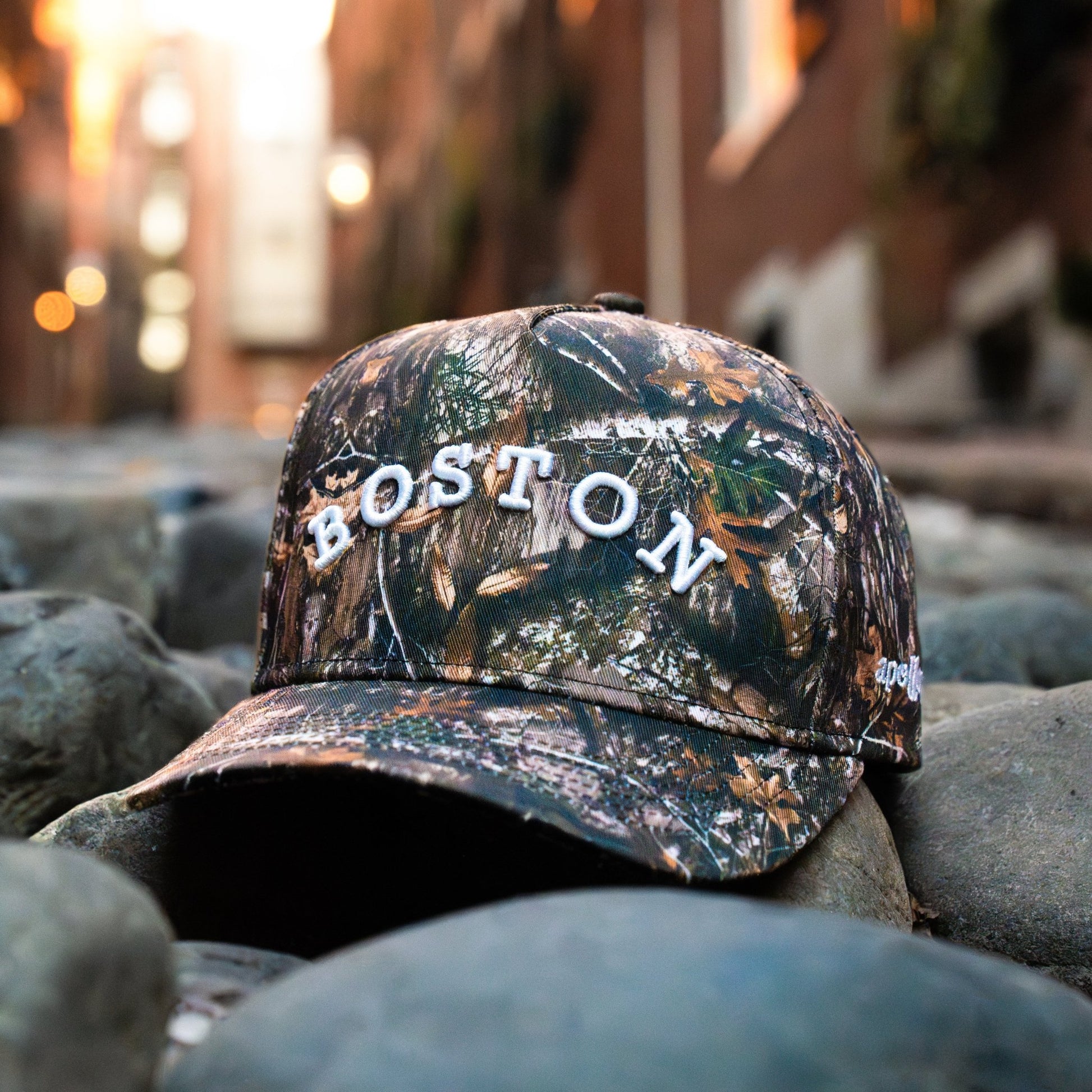 Boston Camo Hat - Apollos Boston